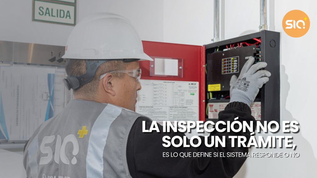 inspección de sistema contra incendios